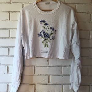 John galt Brandy Melville forget me not shirt